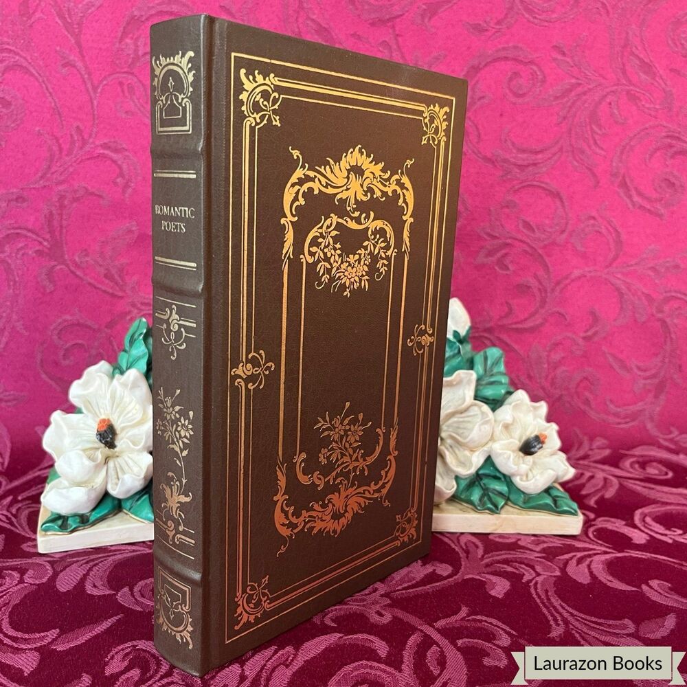 1982 Romantic Poets: William Blake to Edgar Allan Poe, Vintage Franklin Library